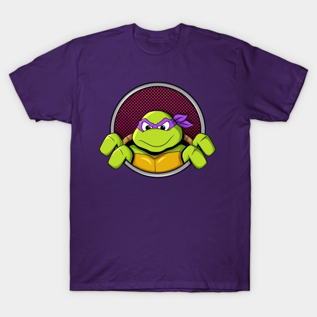 Turtle power Donnie T-Shirt by nicitadesigns